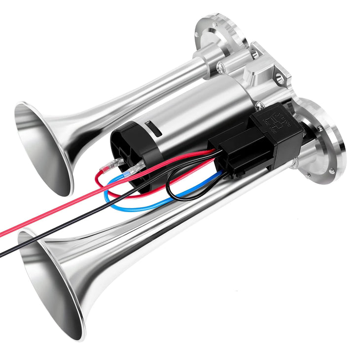 🚨135dB Super Loud 12V Train Air Horn – Safe, Durable & Easy Install! 🚛🎺