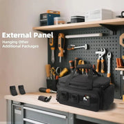 🔥🔥14-Inch Heavy-Duty Canvas Tool Bag