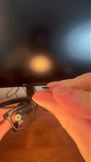 😎 LED Light Blocking Stickers for Smart Glasses – Discreet Privacy Cover