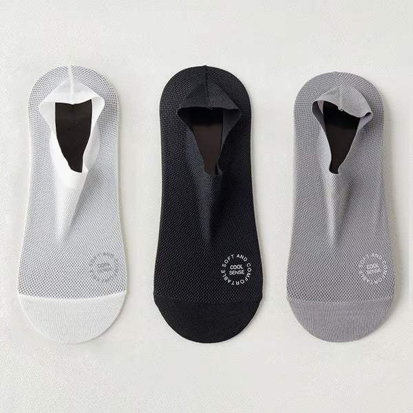🔥6-Pair Invisible Grip Socks Pack 🧦 – Breathable Low-Cut Anti-Slip Sweat-Absorbing Design