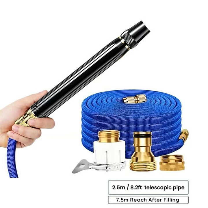Adjustable Metal Nozzle Garden Hose Sprinkler