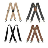 Adjustable Work Suspenders Classic X Back Support Style 1