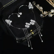 💐2023 HOT SALE💝-BUTTERFLY TASSEL STYLE ZIRCON EARRINGS | PERFECT GIFT🎁