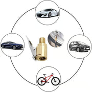 🔥👍Tire Air Chuck with Clip Adapter, No Leakage Tire Chucks for Vehicle Inflator Compressor Pump Connect Accessories Tool