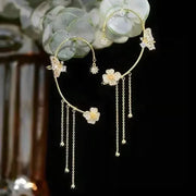 💐2023 HOT SALE💝-BUTTERFLY TASSEL STYLE ZIRCON EARRINGS | PERFECT GIFT🎁