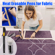🔥Heat Erasable Fabric Marker for Sewing, Embroidery, Quilting