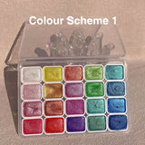 Shifting Watercolor Painting Set Style 3